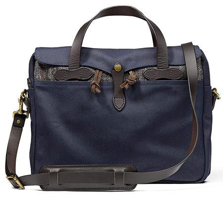 Twill and Tweed Original Briefcase Navy (70066)