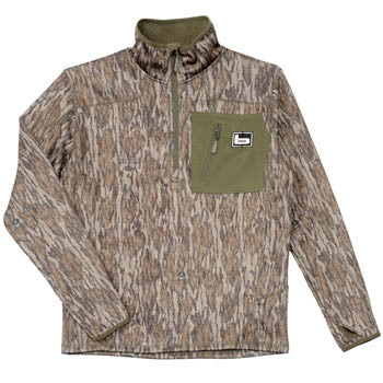 Banded Mid Layer 1/4 Zip Pullover