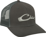 Mesh-Back Flat Bill Cap  DH2012