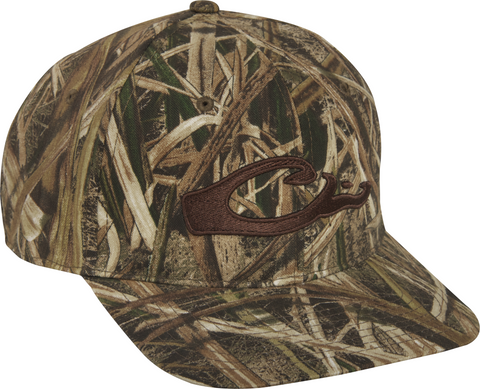 Camo Snapback Flat Bill Cap  DH3009