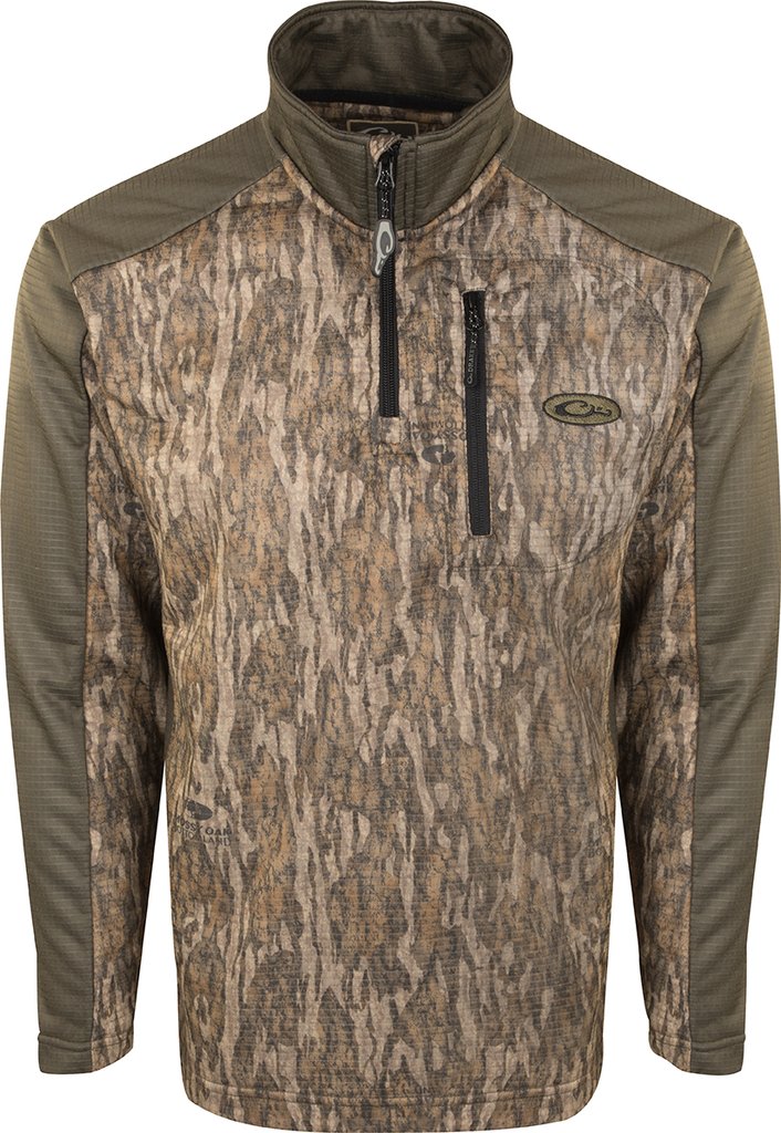 Drake Waterfowl MST Camo BreatheLite™ 2.0 1/4 Zip Pullover DW2042
