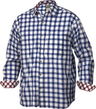 Drake Waterfowl Long Sleeve Accented Gingham Cotton Shirt DW2641