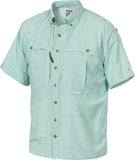Drake Waterfowl Wingshooter’s Plaid UPF50 Sun Shirt Short Sleeve