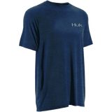 Huk KScott Strike Off Tee Heather NAVY  H1000031