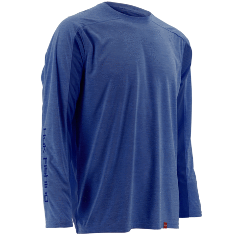 Huk NXTLVL Longsleeve Royal Heather H1200014RYH