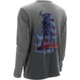Huk KScott Performance American Bass Long Sleeve  H1200104