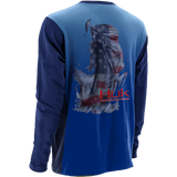Huk KScott Performance American Bass Long Sleeve  H1200104