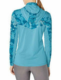 HUK WOMENS CURRENT CAMO ICON X HOODIE, NORTH DROP H6120013