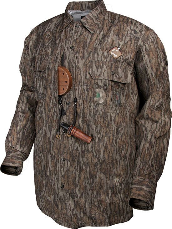 Vestless Mesh-Back Shirt w/ Spine Pad  OT233