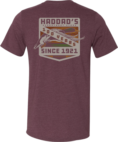 Haddad's 100 years Mallard Short Sleeve T-Shirt