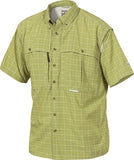 Drake Waterfowl Wingshooter’s Plaid UPF50 Sun Shirt Short Sleeve