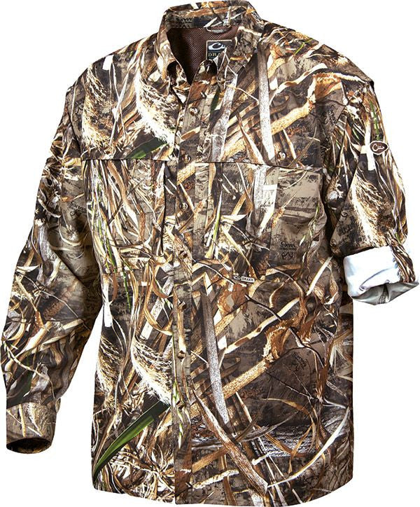 EST L/S Camo Vented Wingshooter’s Shirt