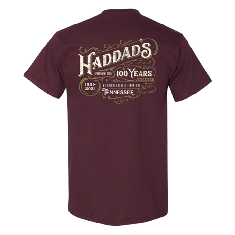 100 Years Vintage Script T-Shirt Short Sleeve