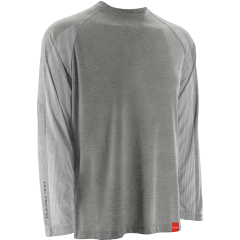 Huk NXTLVL Longsleeve True Grey Heather H1200014 TGH