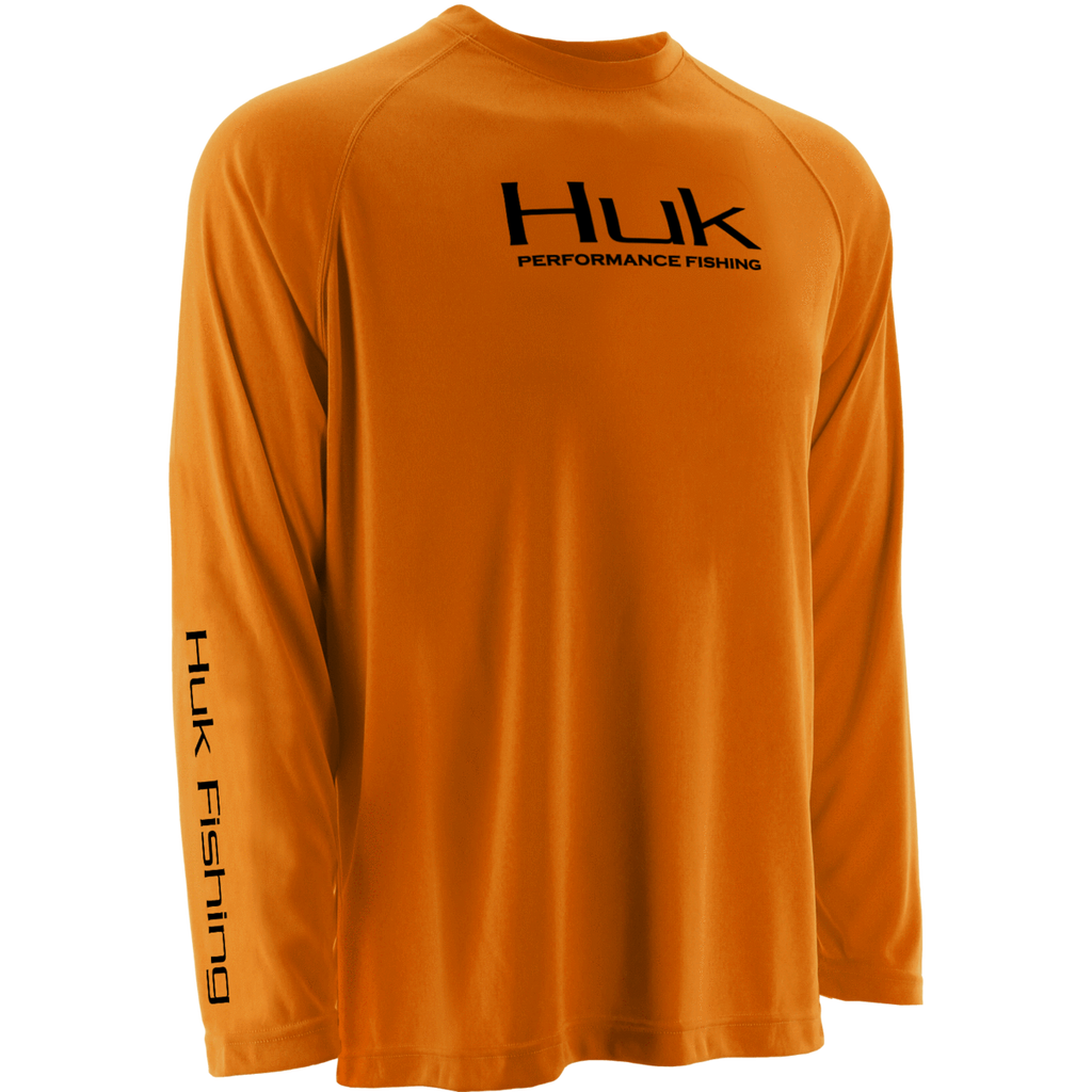 HUK Performance Fishing Shirts Long Sleeve UV Protection