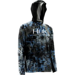 Kryptek Men's Mars Hoodie – Camouflage, Polyester/Spandex Blend, Kangaroo Pocket