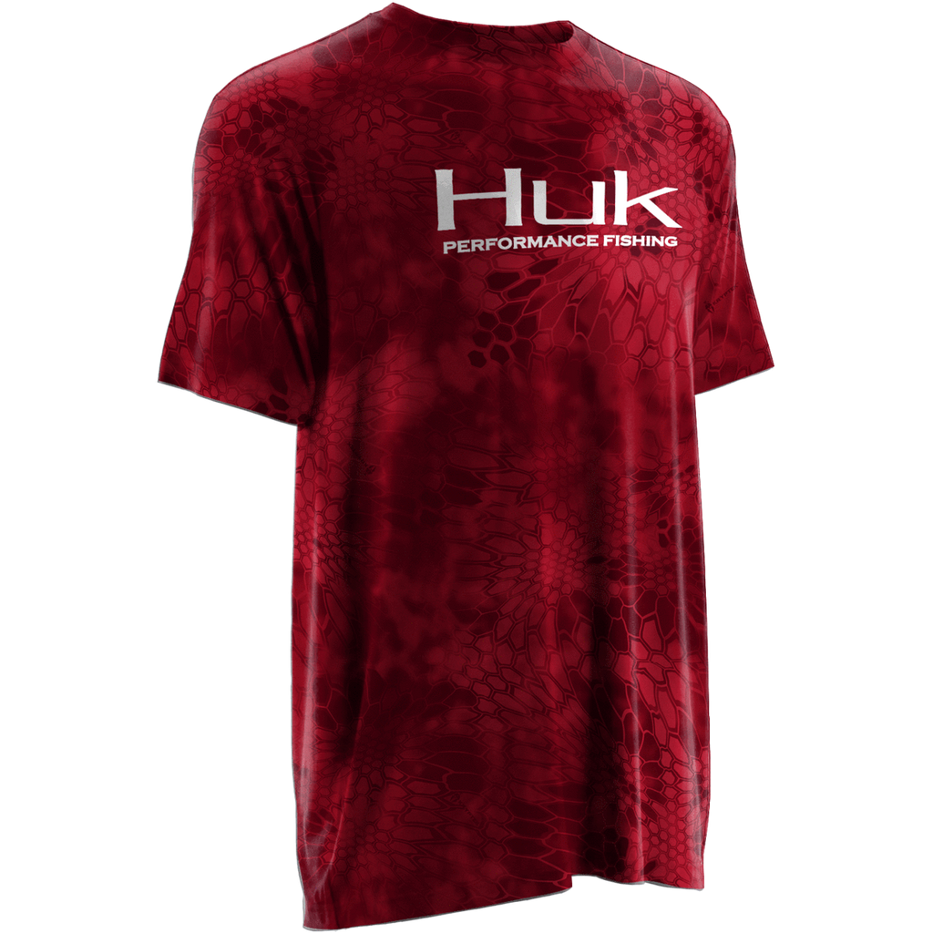 Huk short 2025 sleeve fishing shirt