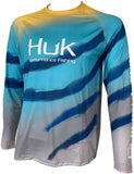 HUK FLARE FADE- Blue Radiance H1200342