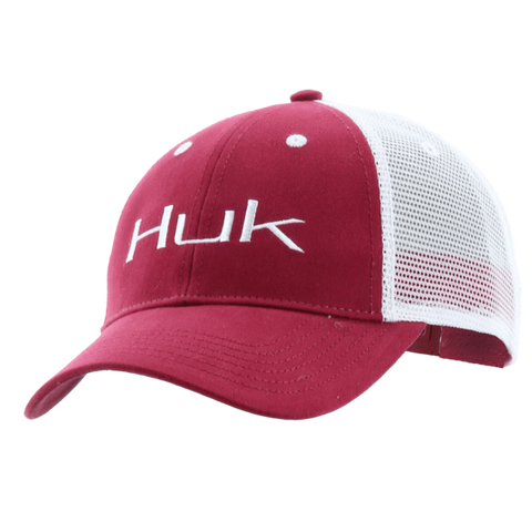 Huk Performance Pink Huk Hat Huk Fish Performance Snapback Trucker