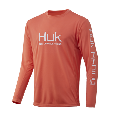 Huk Performance Fishing Men's Current Double Header Long Sleeve Shirt