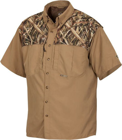 Two-Tone Vented Wingshooter’s S/S Shirt